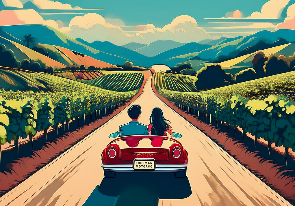 Wine Country Illustration_sm Wine Country Illustration_sm